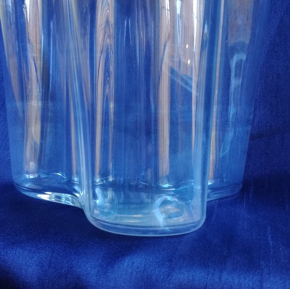 Alvar Aalto iitali Finland clear vase - Picture 6 of 9